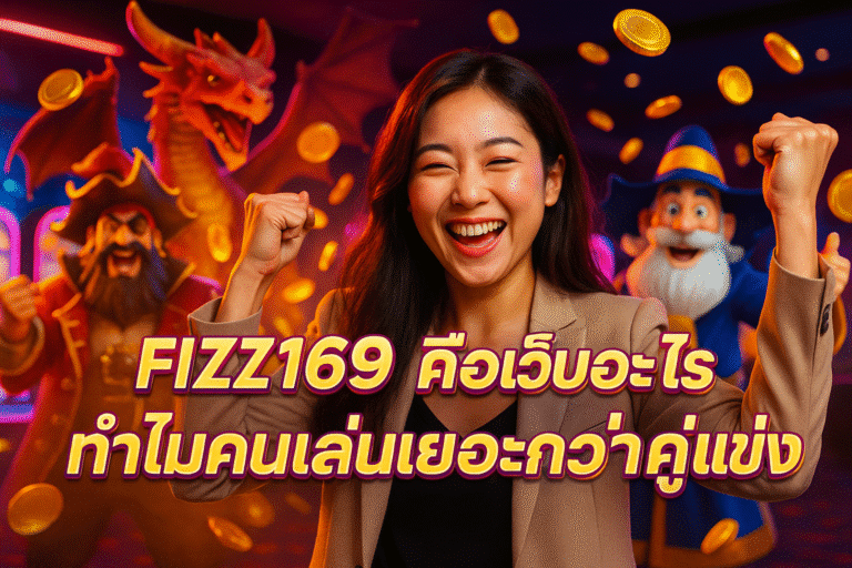 FIZZ169 คือเว็บอะไร ทำไมคนเล่นเยอะกว่าคู่แข่ง