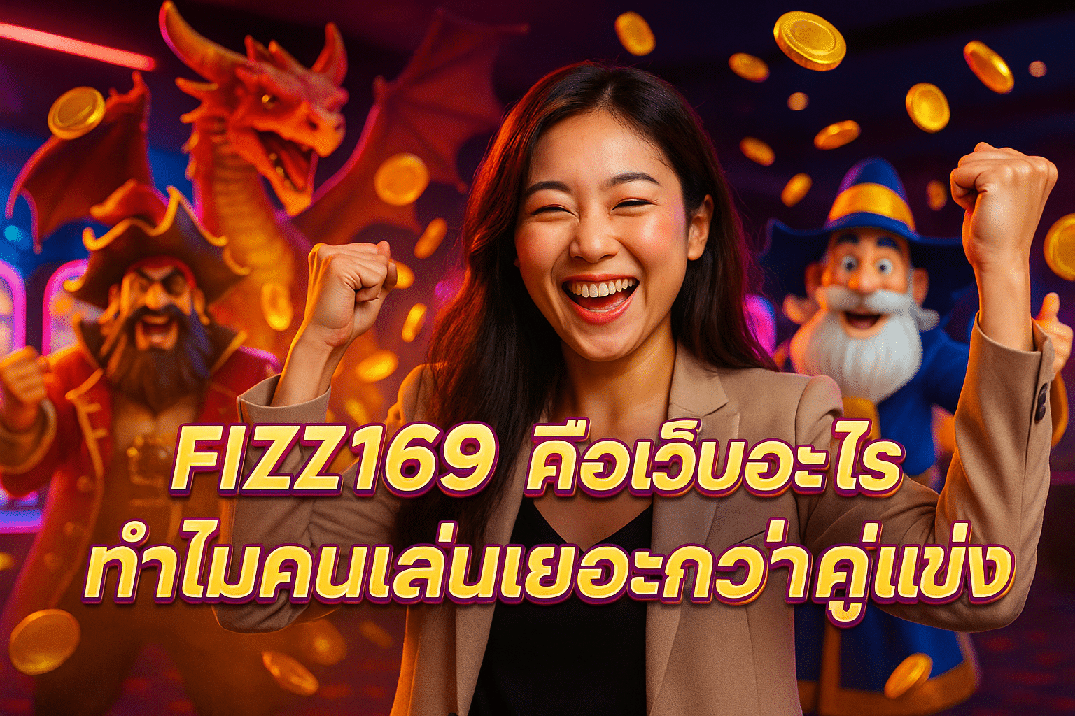 FIZZ169 คือเว็บอะไร ทำไมคนเล่นเยอะกว่าคู่แข่ง